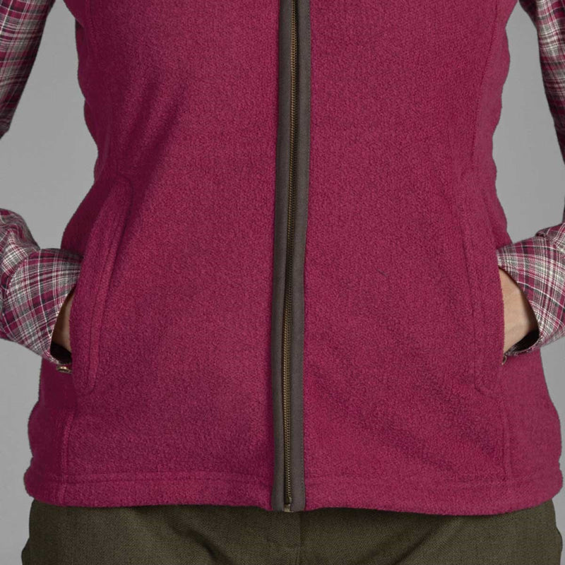 Seeland Woodcock Fleece Women's Waistcoat - Classic Burgundy