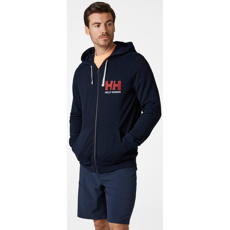 Helly Hansen HH Logo Full Zip Hoodie - Navy