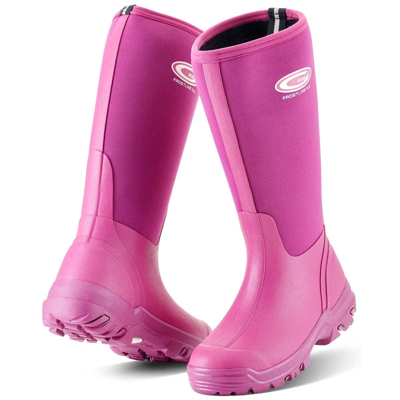 Grubs Frostline 5.0 Wellington Boot - Fuchsia Neoprene Wellies