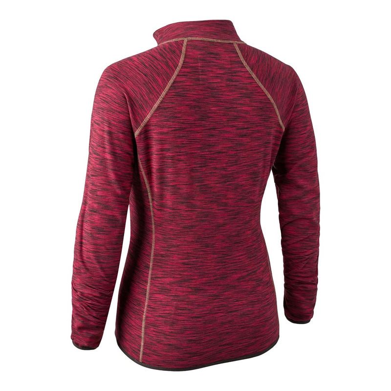 Deerhunter Lady Insulated Fleece Jacket - Red Melange