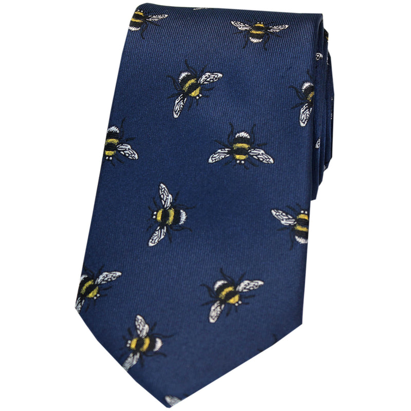 Soprano Bumble Bee Luxury Silk Tie