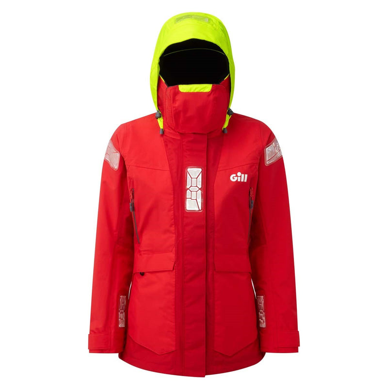 Gill OS2 Offshore Women's Jacket - Red/Bright Red