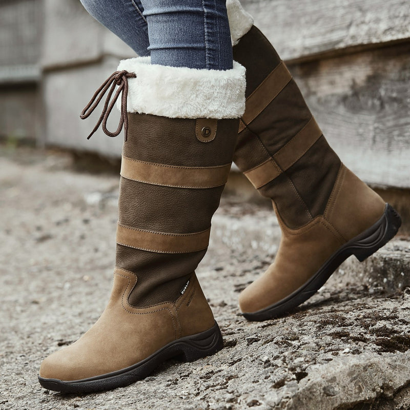 Dublin Eskimo Boots II - Dark Brown - Walking Shot