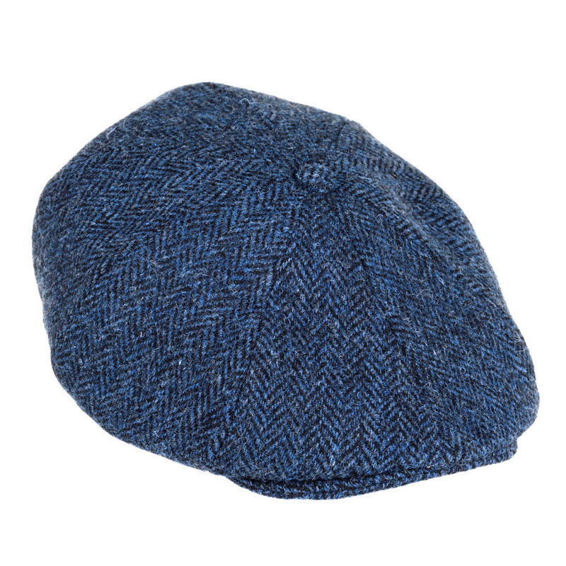 Heather Arran Harris Tweed 8-piece Cap
