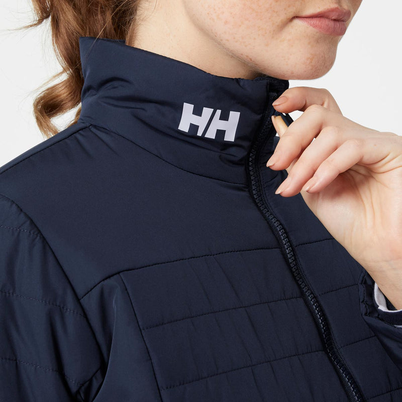 Helly Hansen Women's Crew Insulator Jacket 2.0 - Navy Detail