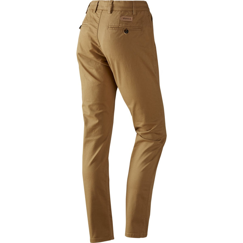Harkila Norberg Lady Chinos - Antique Sand - Rear