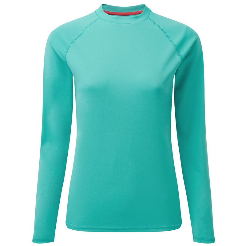 Gill Women's UV Tec Long Sleeve Tee - Turquoise