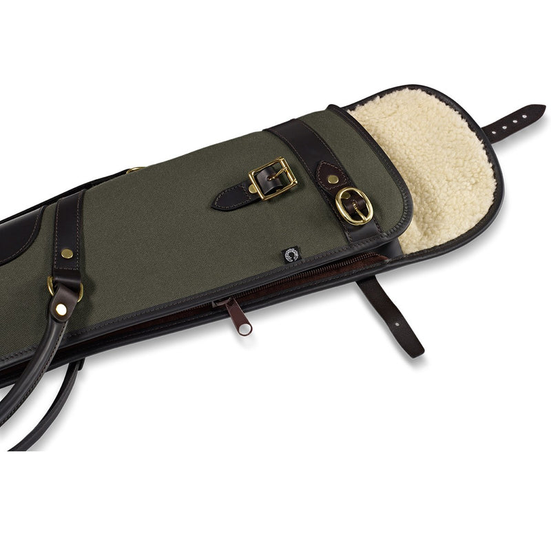Croots Rosedale Shotgun Slip with Flap, Zip and Handles - Loden Green