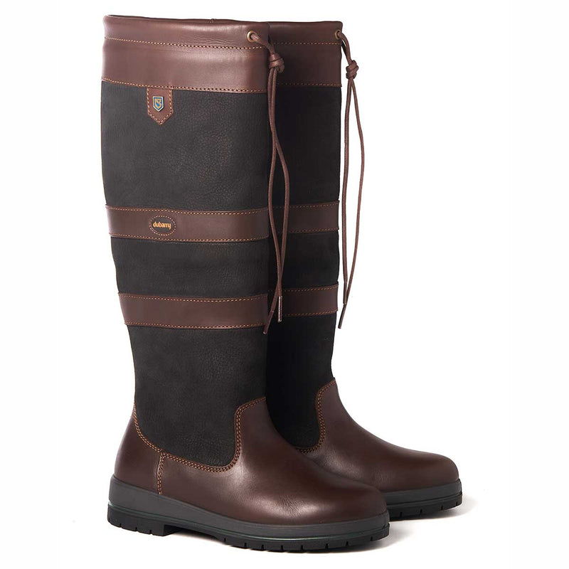 Dubarry Galway Slim-Fit country boot in Black Brown