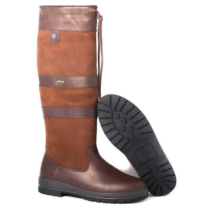 Dubarry Galway Slim-Fit country boot in Walnut