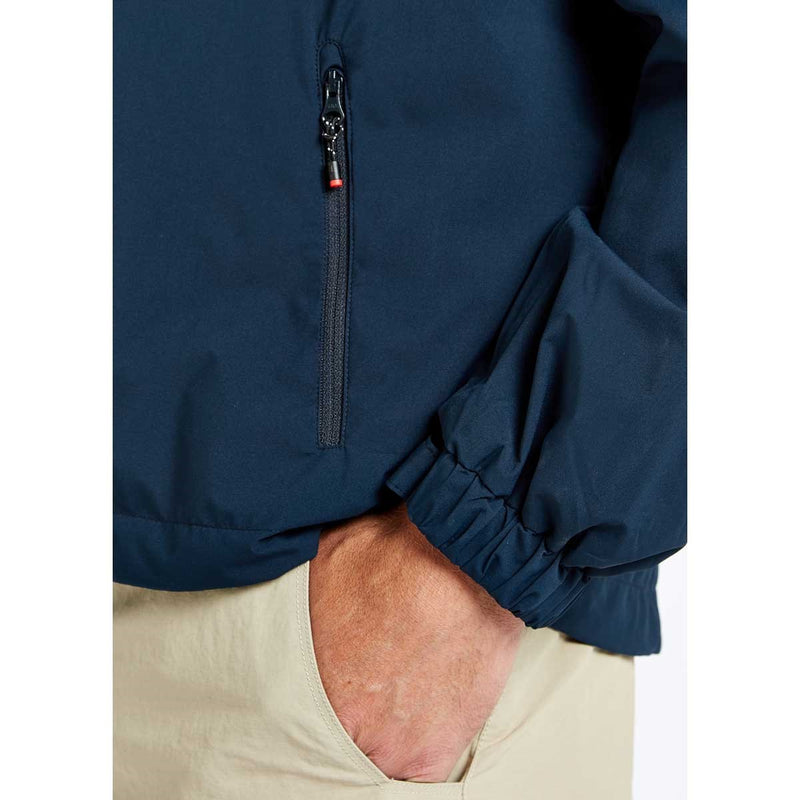 Dubarry Levanto Men's Crew Jacket - Navy - Pocket detail