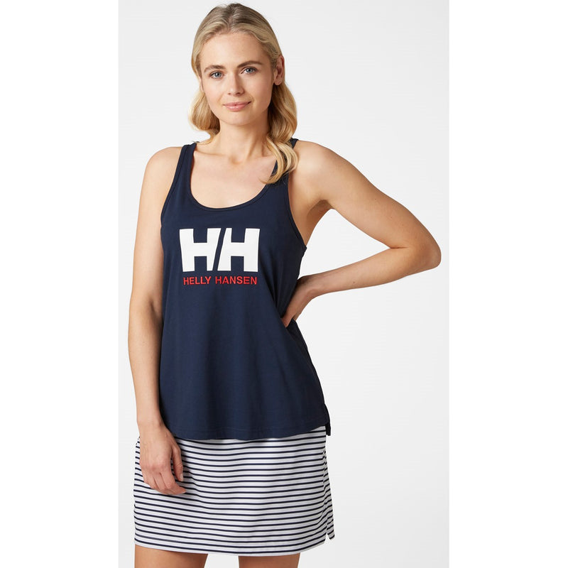 Helly Hansen Womens HH Logo Singlet - Navy