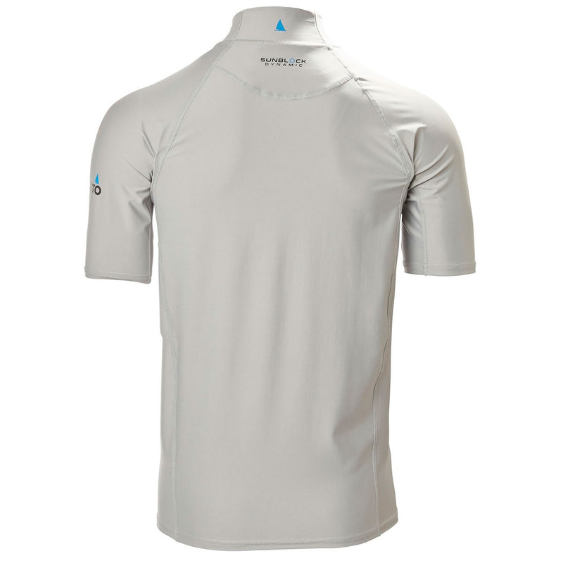 Musto Sunblock Dynamic Short Sleeve T-Shirt - Light Grey
