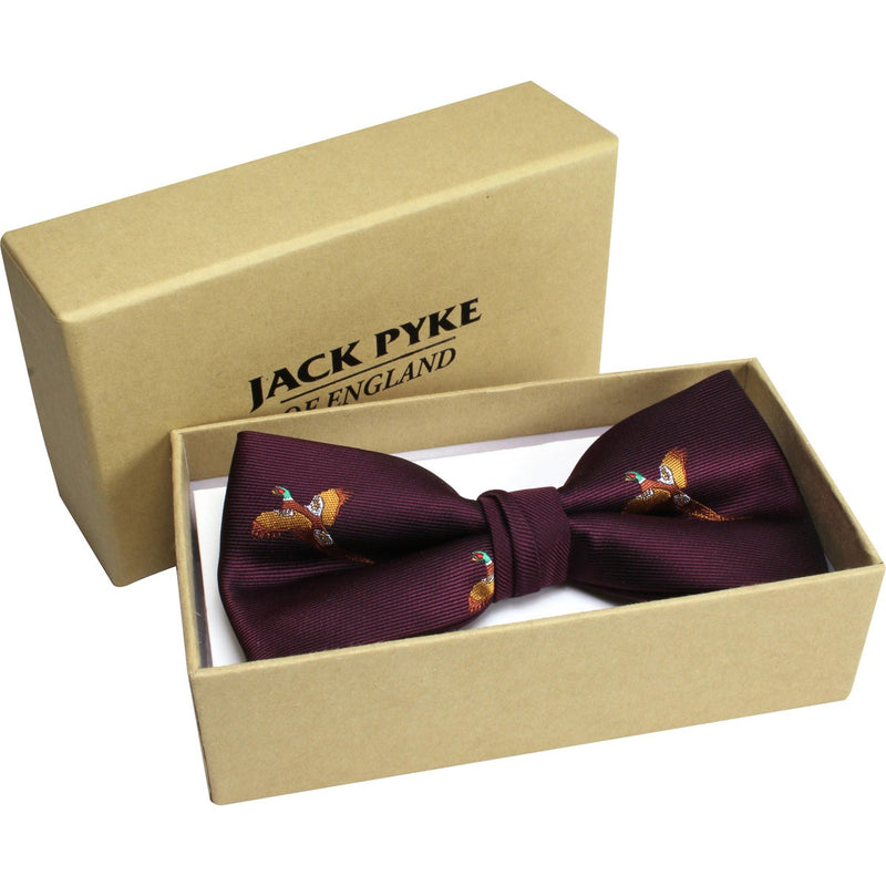 Jack Pyke Bow Tie - Boxed Wine Pheasant