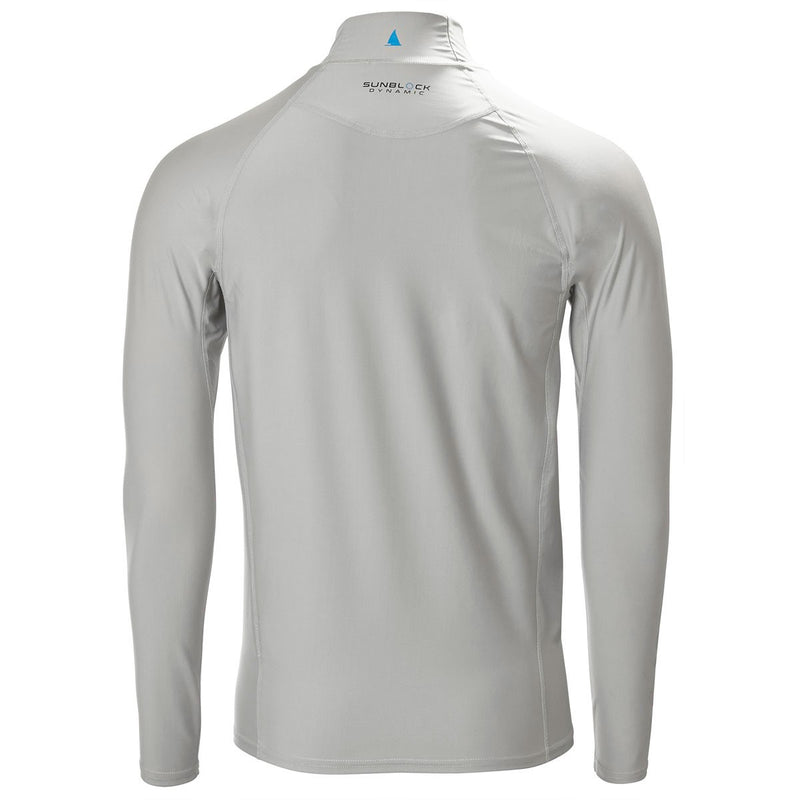 Musto Sunblock Dynamic Long Sleeve T-Shirt - Light Grey