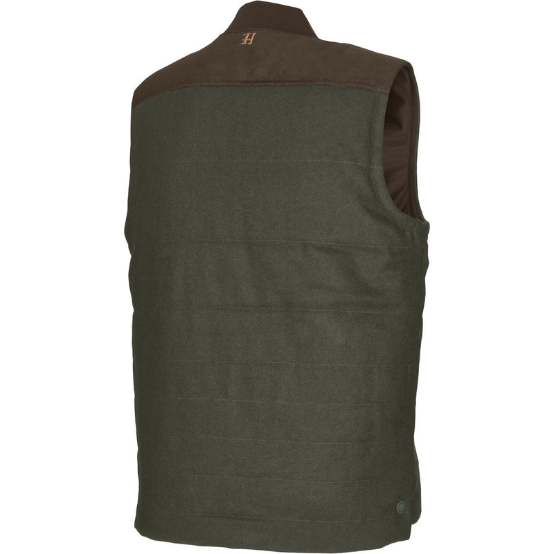 Harkila Metso Active Quilt Waistcoat - Green/Shadow Brown 