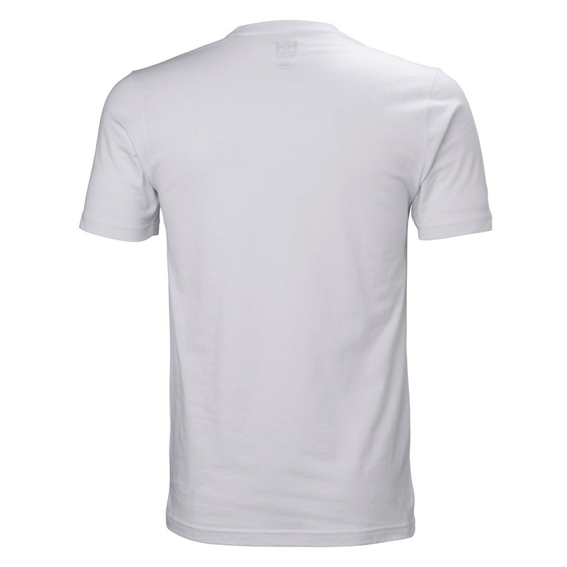 Helly Hansen Crew T-Shirt - White - Rear