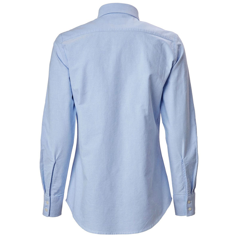 Musto Women's Oxford Long Sleeve Shirt - Pale Blue