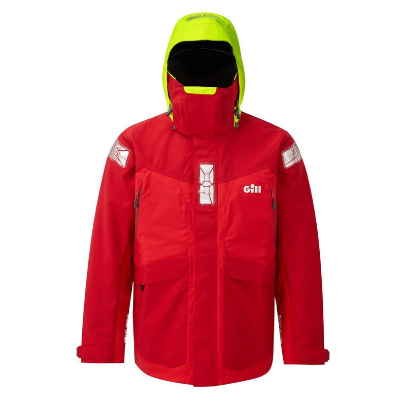 Gill OS2 Offshore Men's Jacket - Red/Bright Red