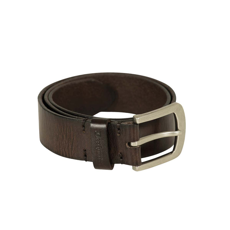 Deerhunter Leather Belt, width 4cm - Dark Brown