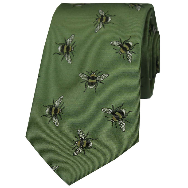 Soprano Bumble Bee Luxury Silk Tie