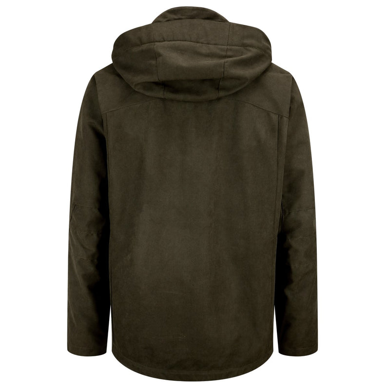 Hoggs of Fife Struther Zip Through Jacket - Dark Green