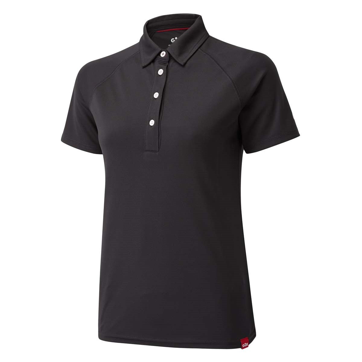 Gill Women's UV Tec Polo - Charcoal