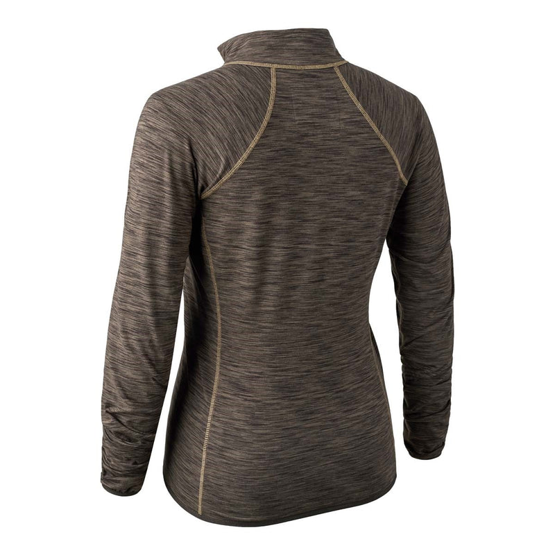 Deerhunter Lady Insulated Fleece Jacket - Brown Melange