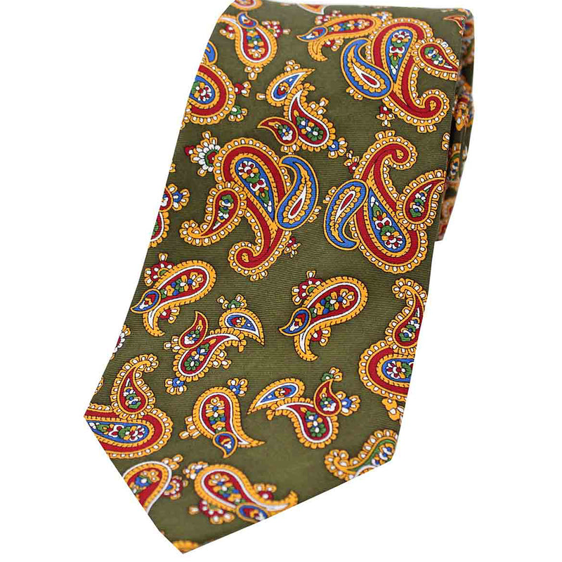 Soprano Vintage Paisley Silk Ties