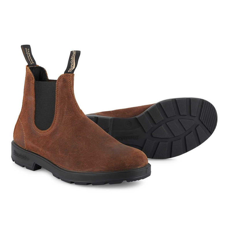 Blundstone 1911 Suede Leather Chelsea Boot - Tobacco