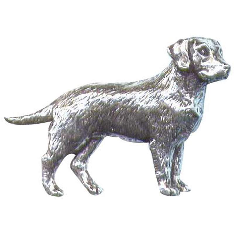 A.R &amp; T.S Brown Dog Pewter Pins