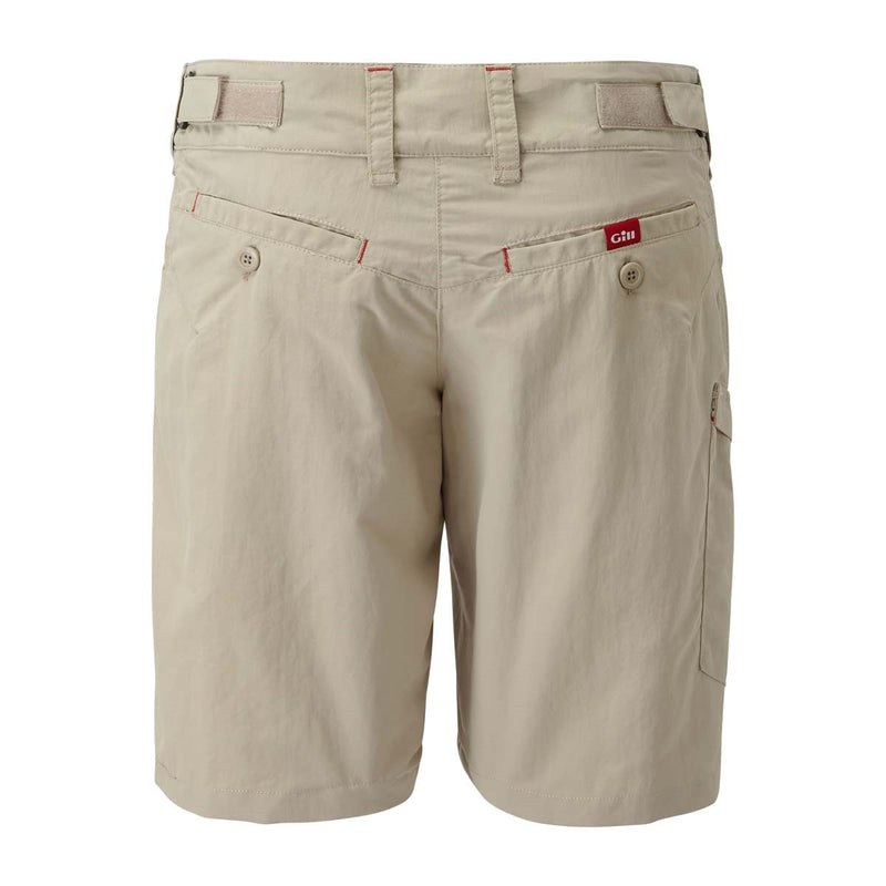 Gill Women's UV Tec Shorts - Khaki - Rear