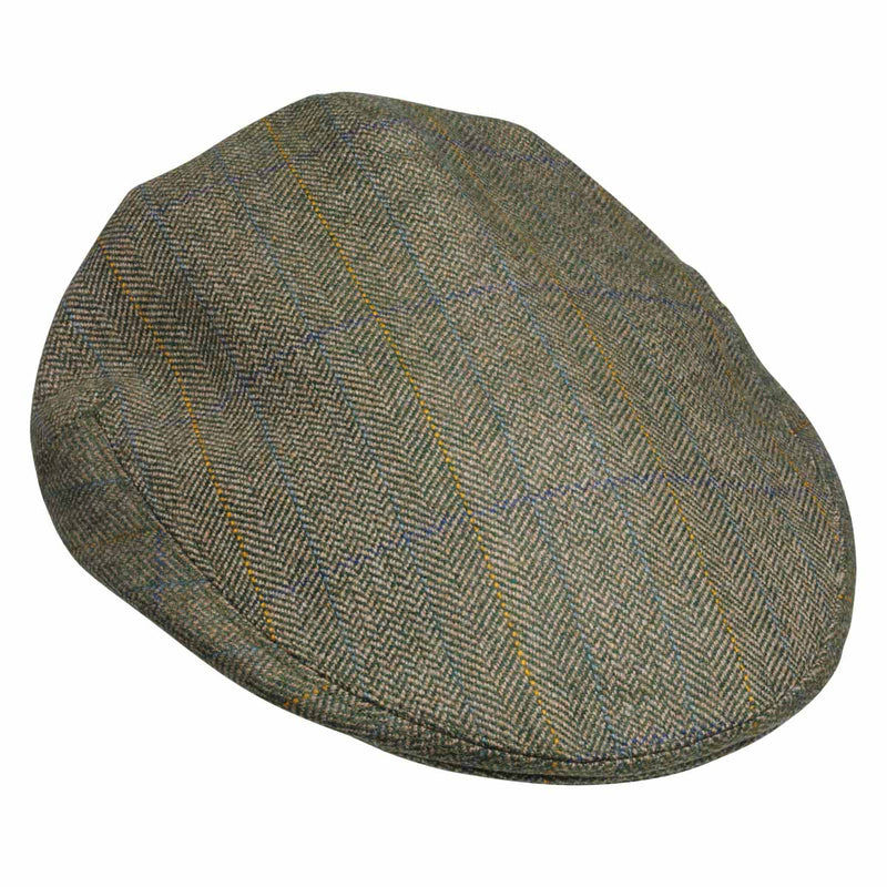 Laksen Laird Tweed Flat Cap