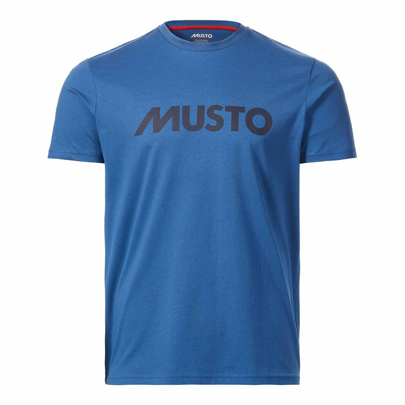 Musto Logo Tee marine blue