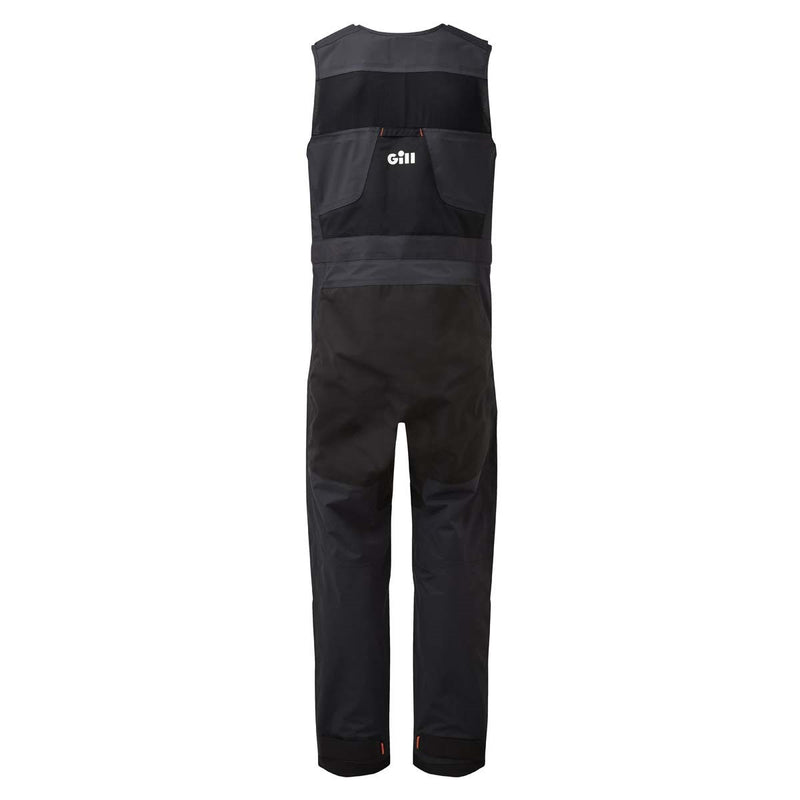 Gill Race Fusion Salopette - Graphite - Rear