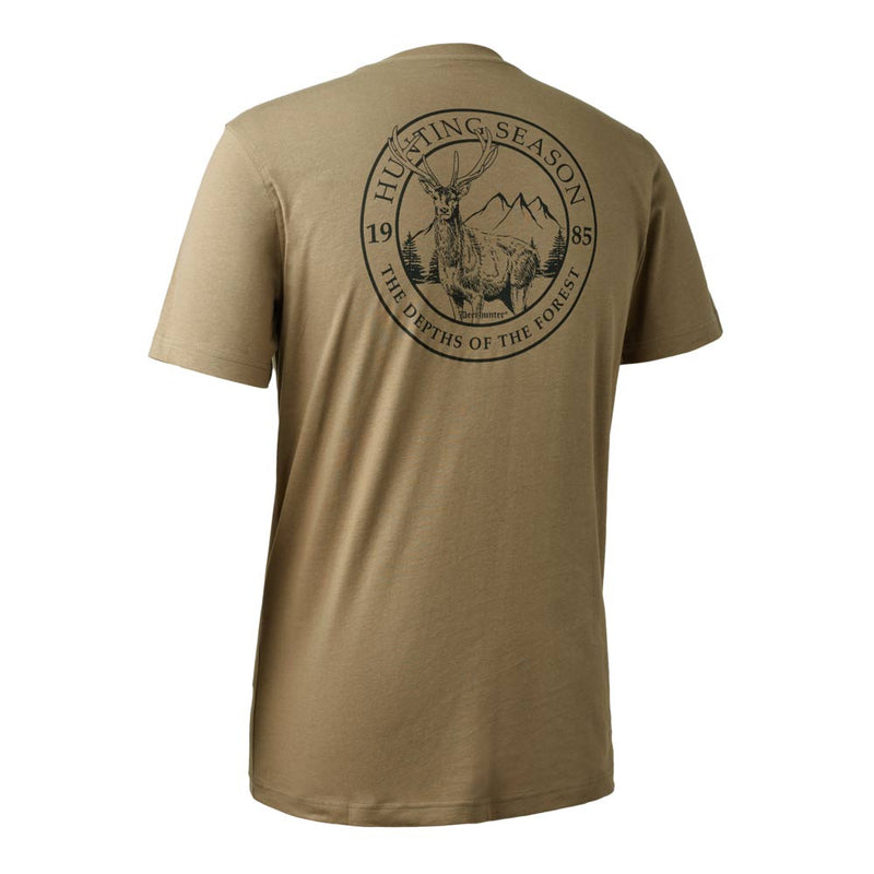 Deerhunter Easton T-Shirt Driftwood Rear