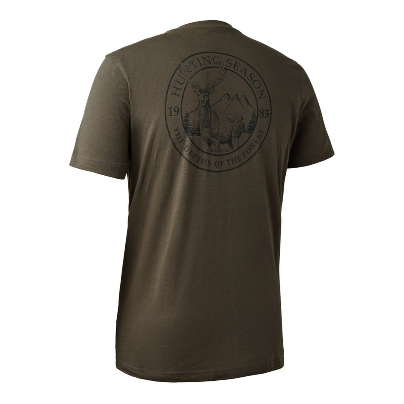 Deerhunter Easton T-Shirt Adventure Green Rear