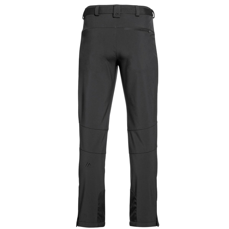 Maier Sports Tech Men's Pants - Black - Rear