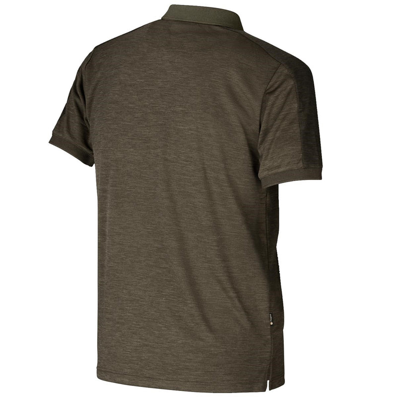Harkila Tech Polo Shirt - Willow Green - Rear