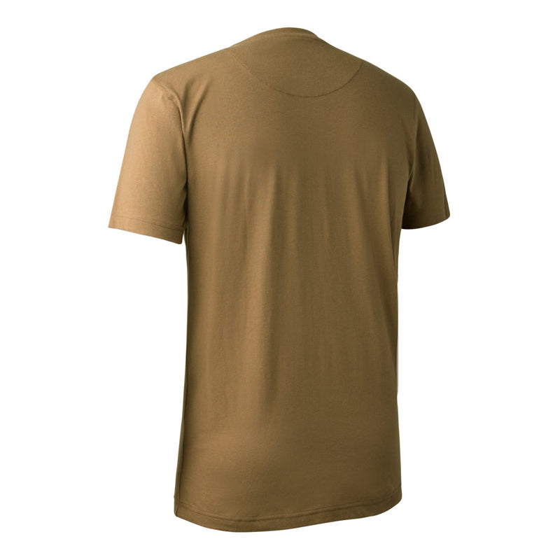 Deerhunter Logo T-Shirt Butternut Rear