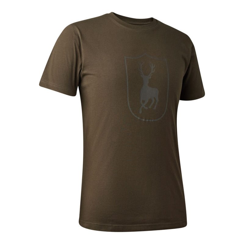 Deerhunter Logo T-Shirt Fallen Leaf