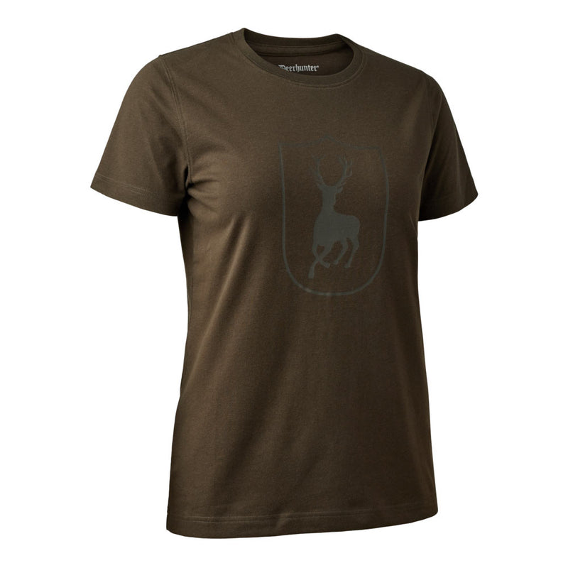 Deerhunter Lady Logo T-Shirt Fallen Leaf
