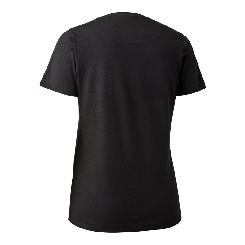 Deerhunter Lady Logo T-Shirt Black Rear