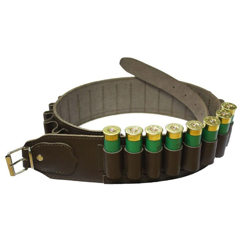 David Nickerson Cartridge Belt Brown Leather (24 Cartridges)