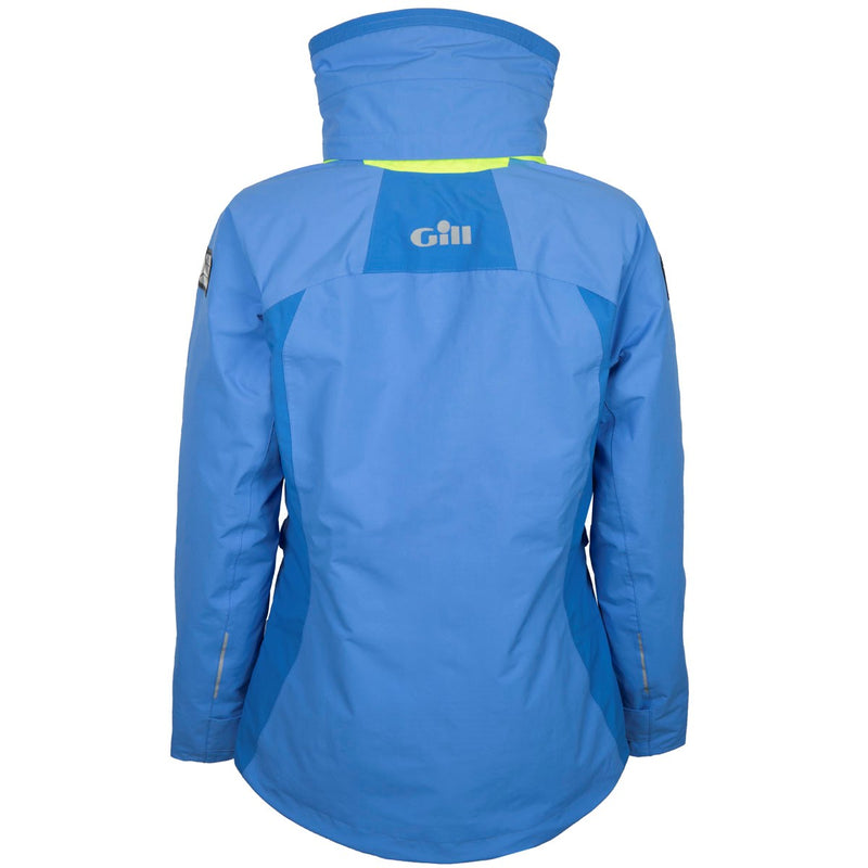 Gill OS3 Coastal Women's Jacket - Blue - Rear