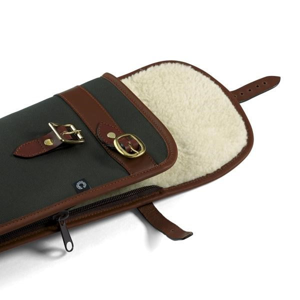 Croots Rosedale Canvas Shotgun Slip with Flap and Zip