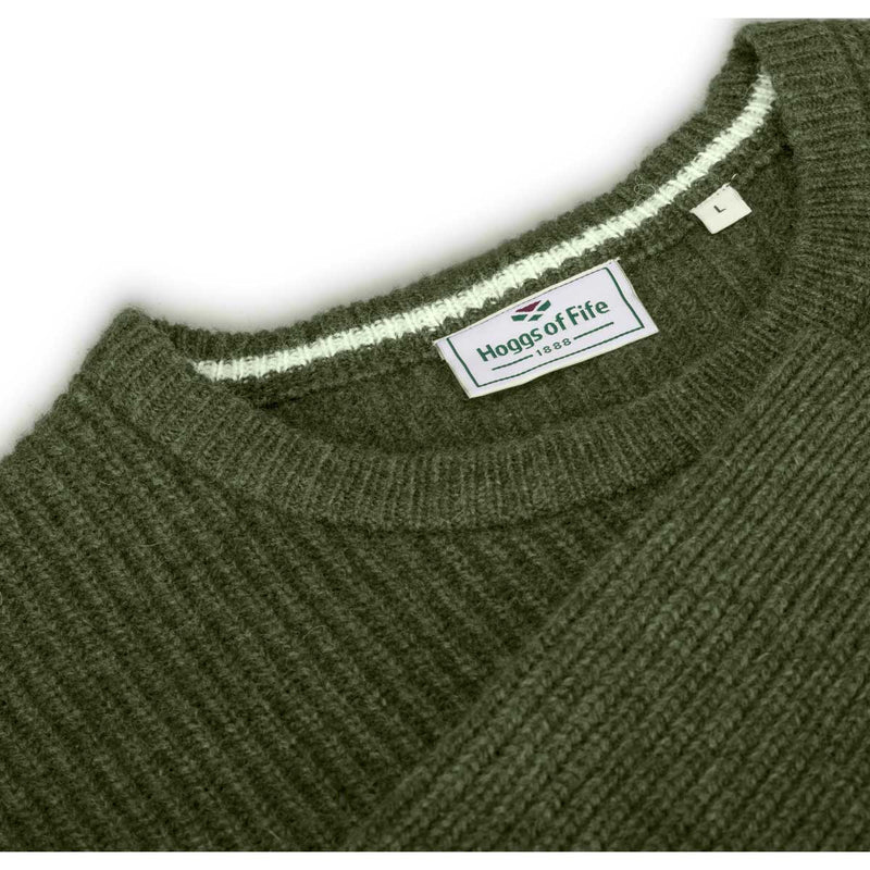 Hoggs of Fife Borders Heavy Ribbed Knit Pullover