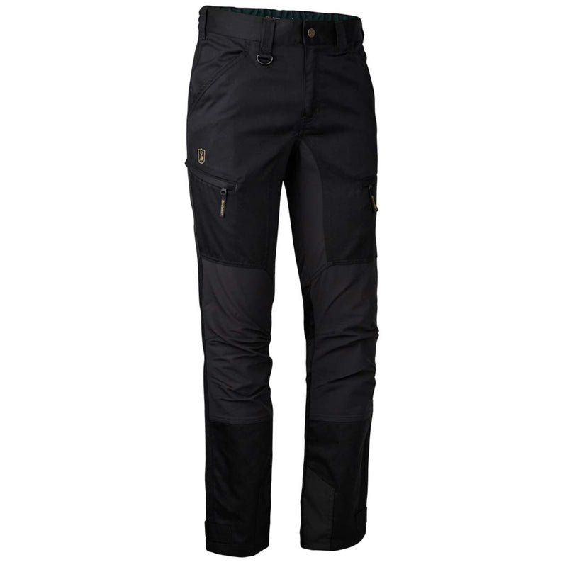 Deerhunter Rogaland Stretch Trousers With Contrast Black