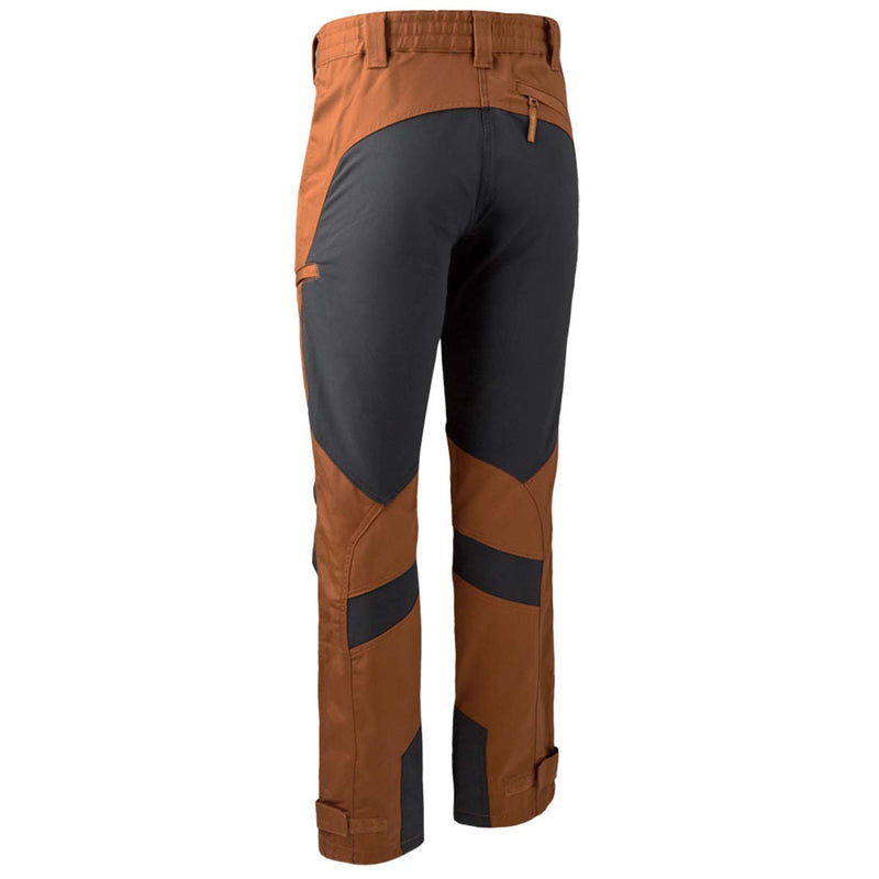 Deerhunter Rogaland Stretch Trousers With Contrast Burnt Orange Rear