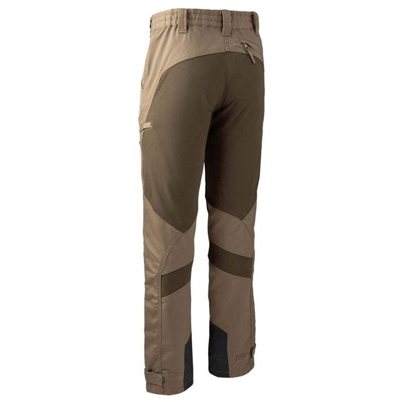 Deerhunter Rogaland Stretch Trousers With Contrast  Driftwood Rear